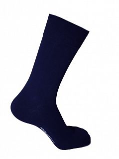 Удобные носки с кеттельным швом не натирает и не раздражает кожу Sergio Dallini DTНсмсдс8032 Синий